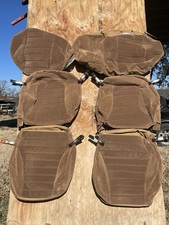 1996-1998 Jeep Grand Cherokee Factory Oem Cloth Interior Saddle Seat Covers Set