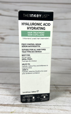The INKEY List Hyaluronic Acid Hydrating Hair Treatment Frizz Control Serum