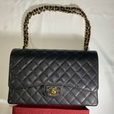 Chanel classic maxi flap bag Free Samorga organizer Brand New 