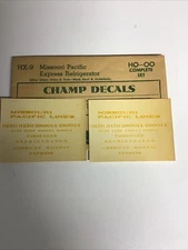 Champ Decals HX-9: Missouri Pacific Express Refrigerator