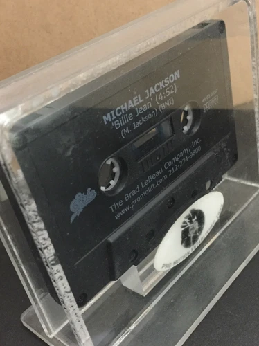 Michael Jackson Cassette Billie Jean "Inside Case" RARE Promotional Item - product listing photo