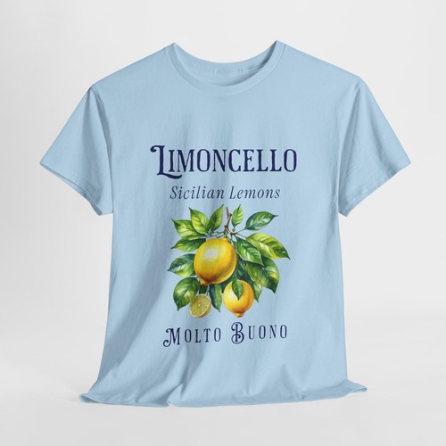 Limoncello Tee Sicilian Lemons Amalfi Coast Limoncello Lovers Italian Fashion - Picture 16 of 21