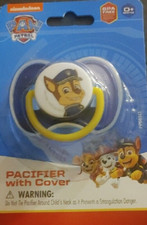 Paw Patrol Pacifiers Baby Soothers with Cover-Brand New-SHIPS N 24 HOURS