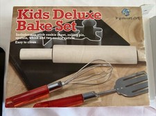 Kids Bake Set 6 Piece Set Open Box Le Gourmet Chef