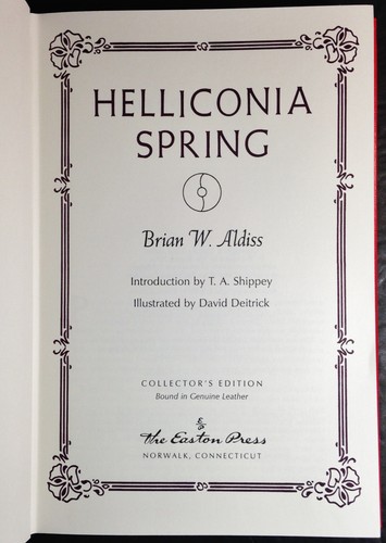 Helliconia Spring von Brian W. Aldiss, Easton Press, Science Fiction, 1993 - Bild 6 von 9