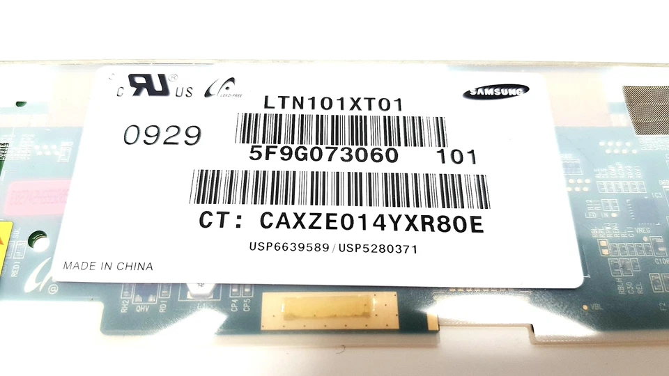 Samsung 10.1" 1024x576 WSVGA 40pin Laptop Matte LCD Screen LTN101XT01-101 - Image 3 of 3