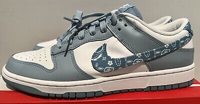 靴 Nike Women's Dunk Low ESS \"Blue Paisley\" Nike Women's Dunk Low ESS Blue Paisley DH4401-101 Blue