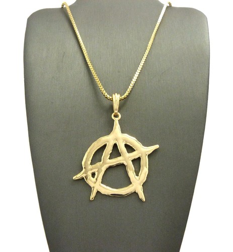 Anarchy New Pendant Necklace with Chain - Picture 35 of 74