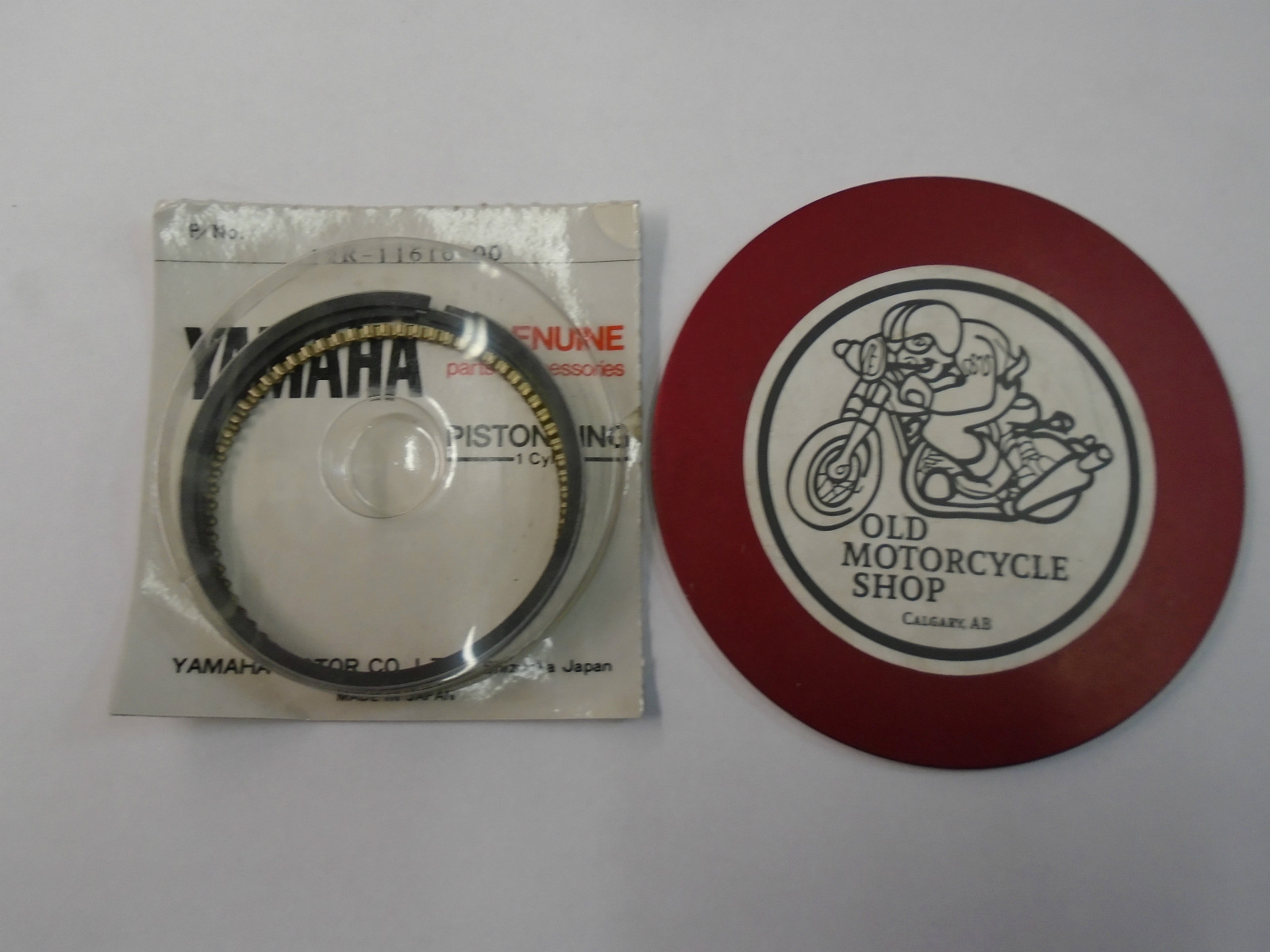 XS400 YAMAHA PISTON RINGS N.O.S. PART 12R1161000 eBay