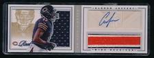 ALSHON JEFFERY 2012 PANINI PLAYBOOK GOLD RC JERSEY PATCH AUTO 27/49 BEARS