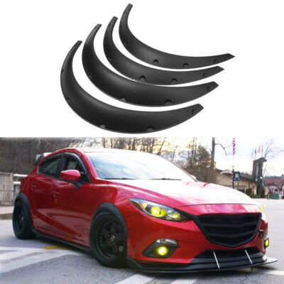 4 Stk 4.5'' Kotflügel Verbreiterung Kotflügelverbreiterung für Mazda3 MazdaSpeed3