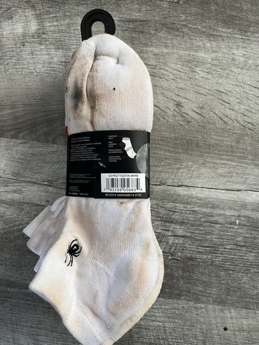 Spyder Socks 5 Pairs Low Cut MEN'S COLOR WHITE STYLE #43YR271525TA-WHM Size 6-12 - Picture 4 of 12