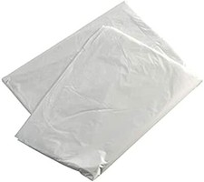 4 Pack Dust Sheets 2.74 x 3.65mtr Polythene Sheet, Waterproof and Transparent