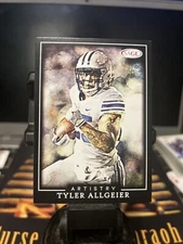 2022  SAGE Artistry #87 Tyler Allgeier BLACK Atlanta Falcons/ Brigham Young