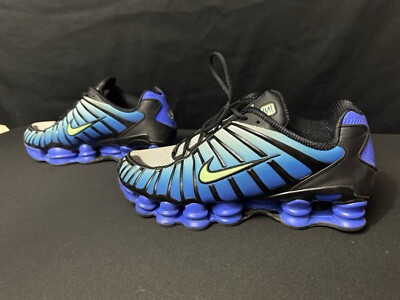 Nike Shox TL Mens Size 10.5 Shoes Racer Blue Vapor Green