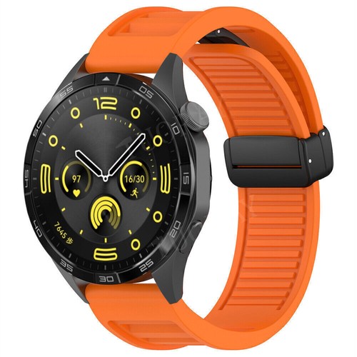 22mm Magnet Silikon Armband Für Huawei Watch GT 4 46mm GT 3 GT 2e GT 3 Pro 43mm - Picture 14 of 64