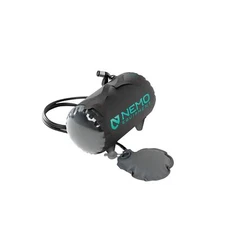 Nemo Helio Portable Pressure Camp Shower 11 Liter - Dark Verglas