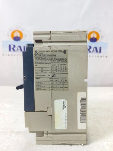 MERLIN GERIN COMPACT NS100 N 3POLIG 63/80A SCHUTZSCHALTER TM80 D RELAIS NS100N - Bild 8 von 9