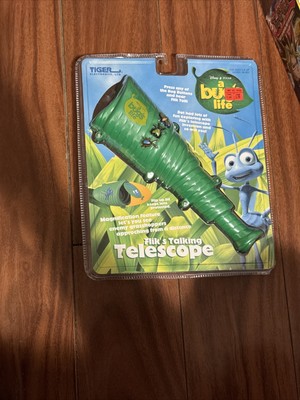 DISNEY PIXAR A BUG'S LIFE FLIK'S TELESCOPE TIGER ELECTRONICS, 1998 W ...