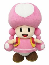 Sanei Super Mario All Star Collection AC33 Toadette 7.5 Plush JAPAN IMPORT