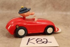 K82 Vintage Multiple Toymakers Red Race Car Driver Battery Opertated For Parts K82 Vintage Multiple Toymakers Red Race Car Driver Battery Opertated For Parts