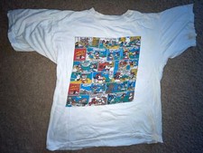 VTG 80S LARGE MICKEY MOUSE DISNEY COMIC CARTOON SHIRT