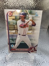 2022 Bowman 1st Edition Mahki Backstrom Prospect  #BPPF-121 Braves