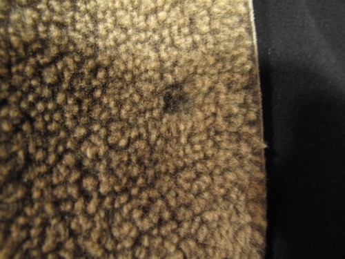 Vintage klassische Gimo's Jacke schwarz Kaschmir mit brauner Wolle Lammfell ~ Mantel Gr. 48 - Bild 16 von 24