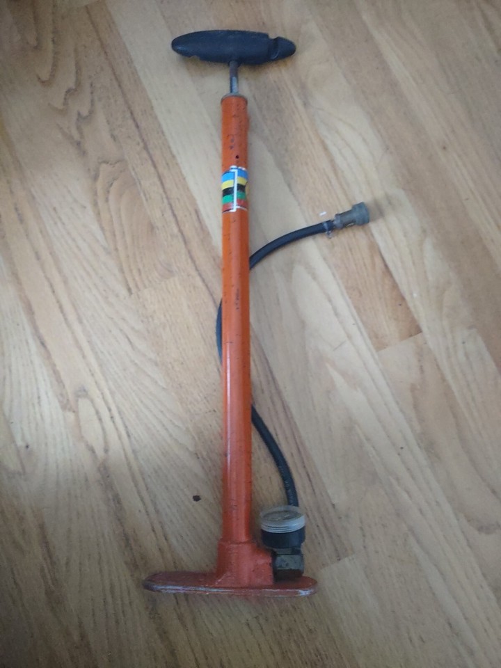Pompe De Piste Vintage Silca Italie - Pour Pièces/Réparation - Vélo Rétro L'Eroica