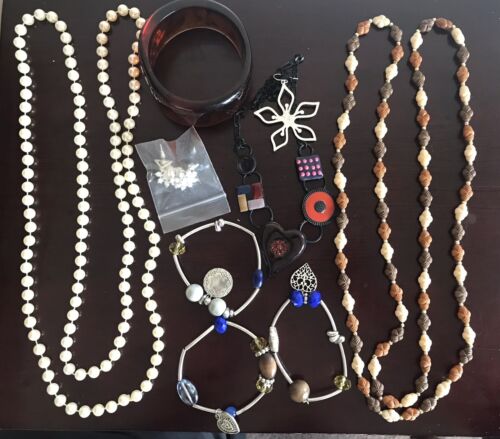 Job Lot Costume Jewellery Necklaces Bracelets Bangle Vintage Modern Style - Photo 1/3