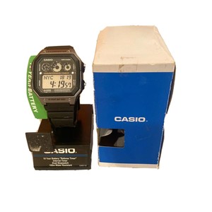 casio illuminator watch water resistant