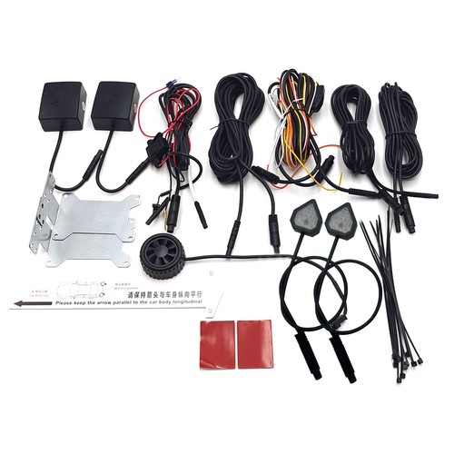 Car Blind Spot Monitoring Detection newwave Radar Sensor Assistant System Kit - Photo 11/13