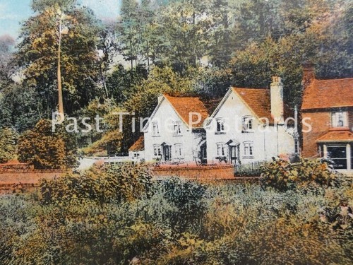 Staffordshire KINVER Mill Bridge and Cottages c1913 por R. Jennings of Kinver - Imagen 2 de 2