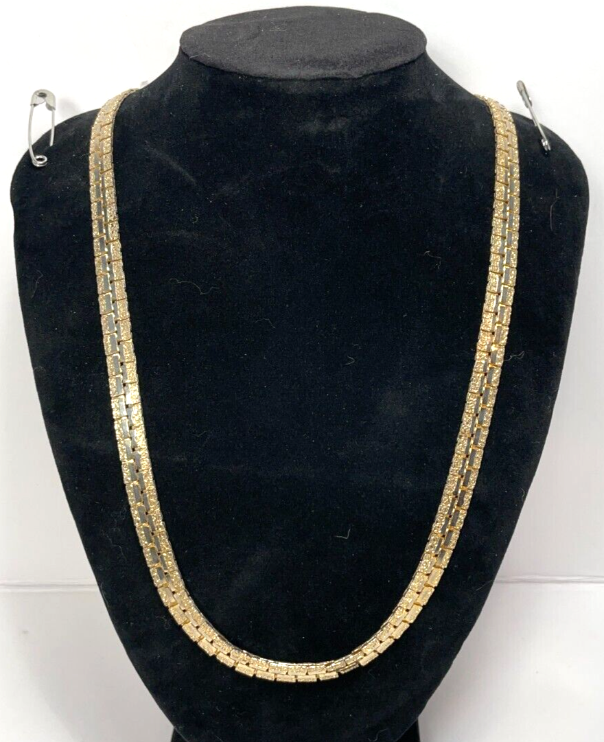 アクセサリー 19SO 24/7 18k necklace 24 inch Gold Tone Chain Necklace (J17) | eBay