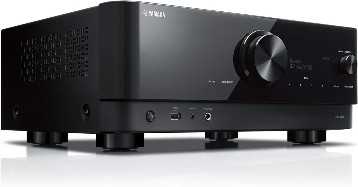 Yamaha RX-V6A(B) AV Receiver 7.1ch Dolby Atmos DTS:X/4K120Hz