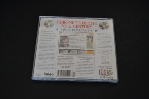 Chronicle of the 20th Century PC CD ROM Interactive Guide DK multimedia - Picture 2 of 3