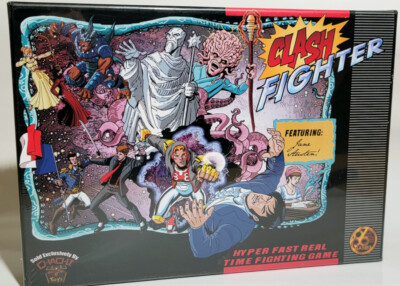 Clash Fighter Kickstarter Exclusive Tournament Ed. Card Game New Sealed