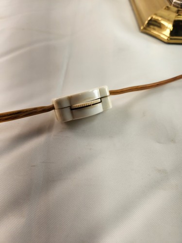 Bankers Lamp 2 Tone Brass & Chrome - Picture 4 of 16