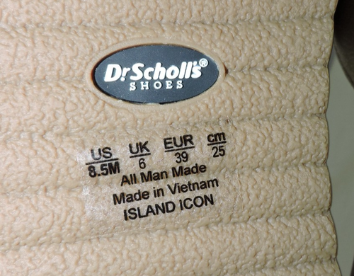 Sandalias para mujer Dr. Scholl's con hebilla deslizable Island Icon doradas metálicas talla 8,5 M - Imagen 14 de 14