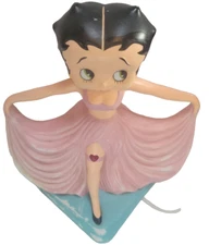 BETTY BOOP Art Deco Bisque  Light Up  STATUE 1997 KFS