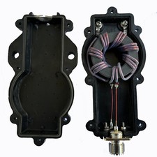 9:1  Antenna BALUN 3-30 MHz 500 watts  BLACK High Power Voltage Balancing Balun