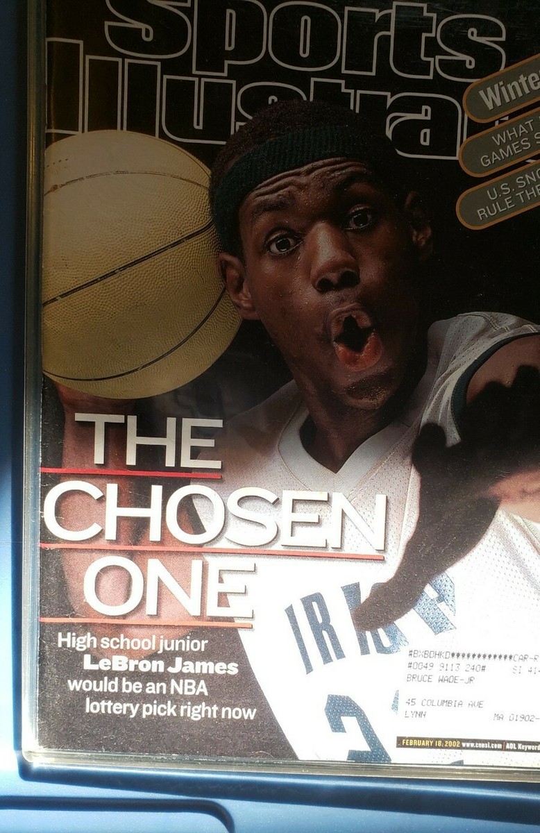 lebron james first si cover
