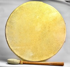 LARGE VINTAGE RITUAL SHAMAN DRUM