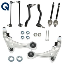 8Pc For 2009-2011/12 Nissan Altima 2.5L 3.5L Front Control Arms Kit & Tie Rod