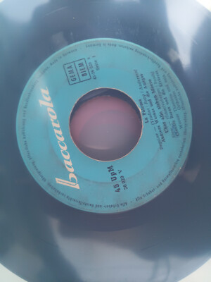 Schallplatte Vinyl Single, Andreas Werner Claudia Baran, La Paloma Über alle 7 M