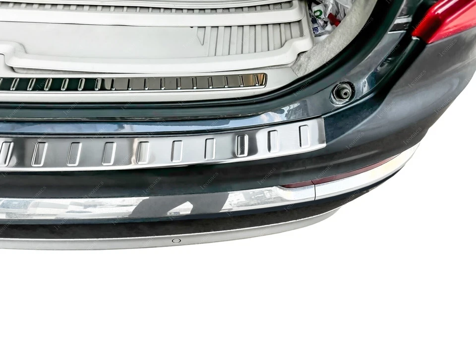 Per VOLVO XC90 II 2015-SU Cromato Protezione Paraurti (Brillante) ACCIAIO - Imagen 2 de 4