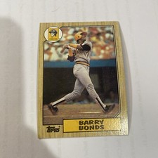 1987 Topps - #320 Barry Bonds (RC) PIRATES GIANTS (Price Drop)
