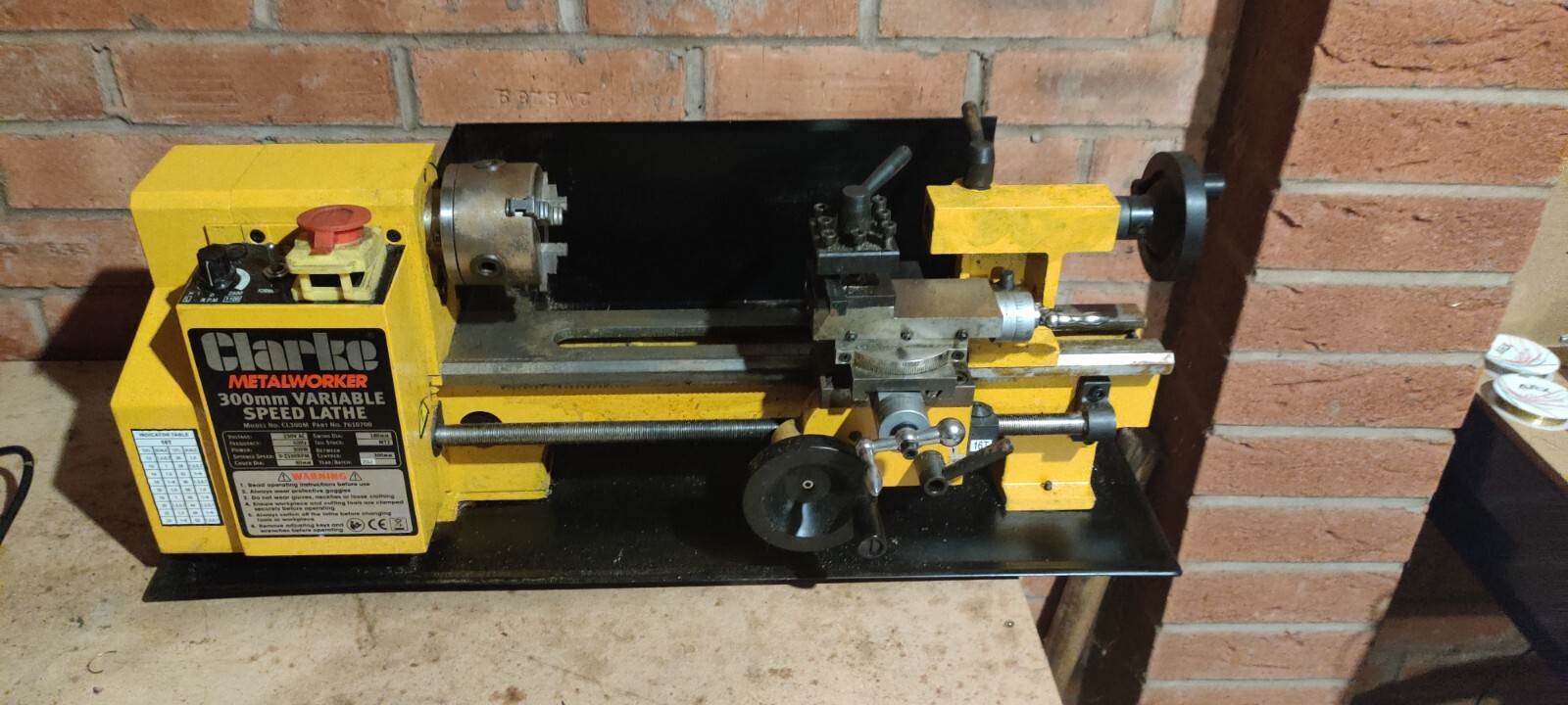 Clarke metal lathe eBay