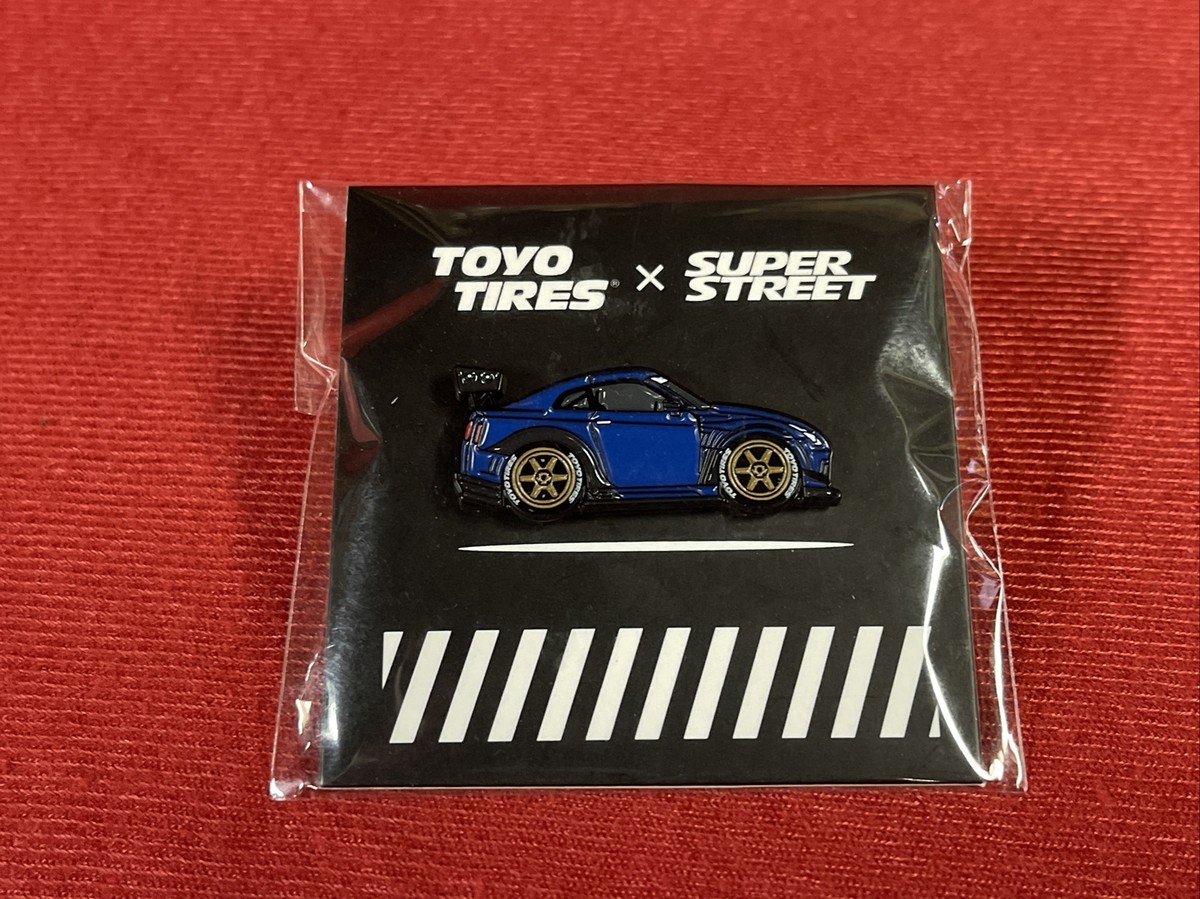 Leen Customs Pin Toyo Tires x Super Street Nissan GTR R35 SKYLINE