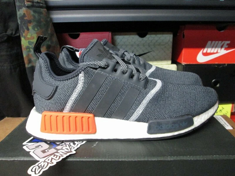 SALE ADIDAS NMD R1 RUNNER S31510 WOOL GREY INFRARED SZ 9 MENS NMD
